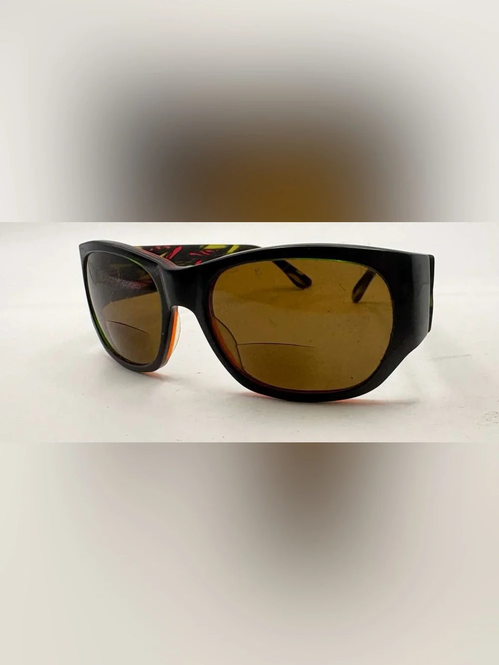Corinne McCormack Black Oval Sunglasses Frames Only